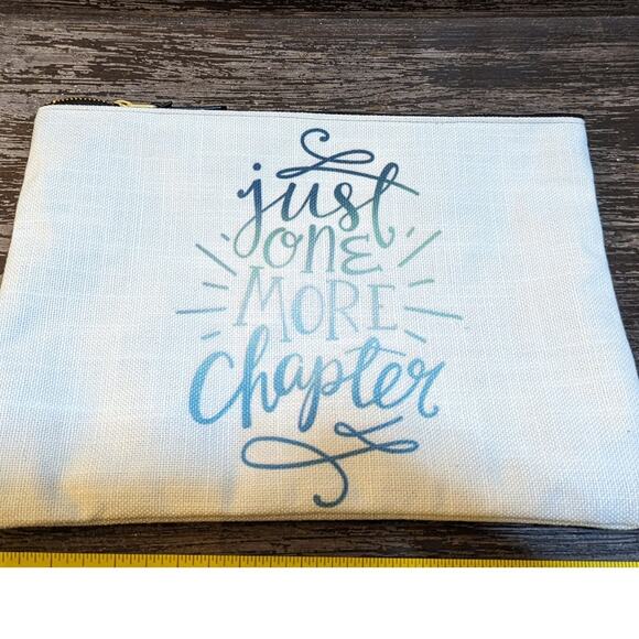 Just One More Chapter Book Cover Bag. - Picture 1 of 3